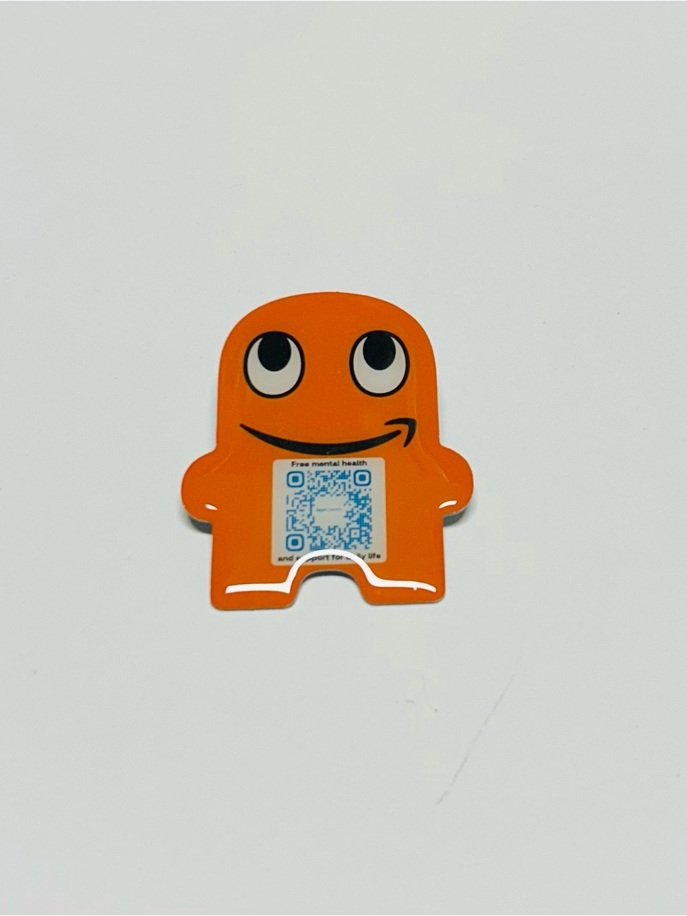 New Amazon Employee Peccy Pin Orange Cute